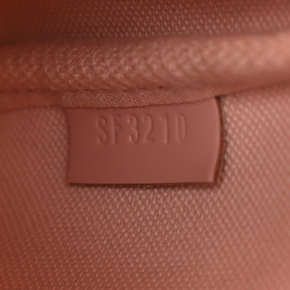 Louis Vuitton Damier Ebene 2020 Christmas Animation Big Wheel Mini Pochette Accessories Rose Ballerine 6 of 10