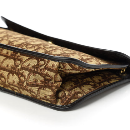 Christian Dior Monogram Shoulder Bag Brown 7 of 9