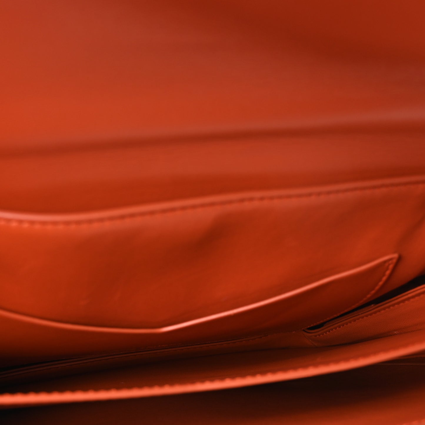 Calfskin Mount Envelope Bag Maple