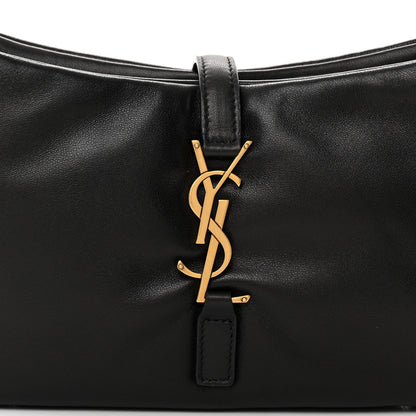 Saint Laurent Padded Lambskin Le 5 A 7 Hobo Black 8 of 12