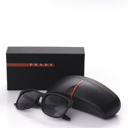 Prada Sunglasses SPS 03O-F Black 8 of 8