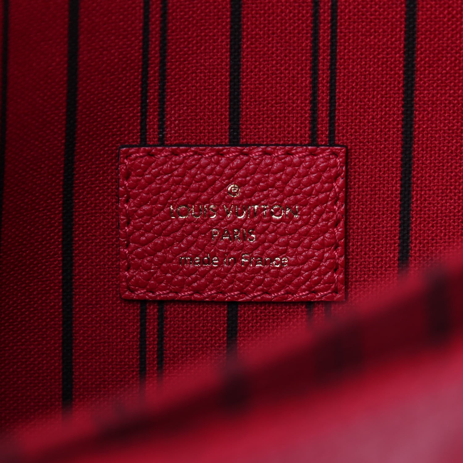 Louis Vuitton Empreinte Pochette Metis Scarlet 6 of 9
