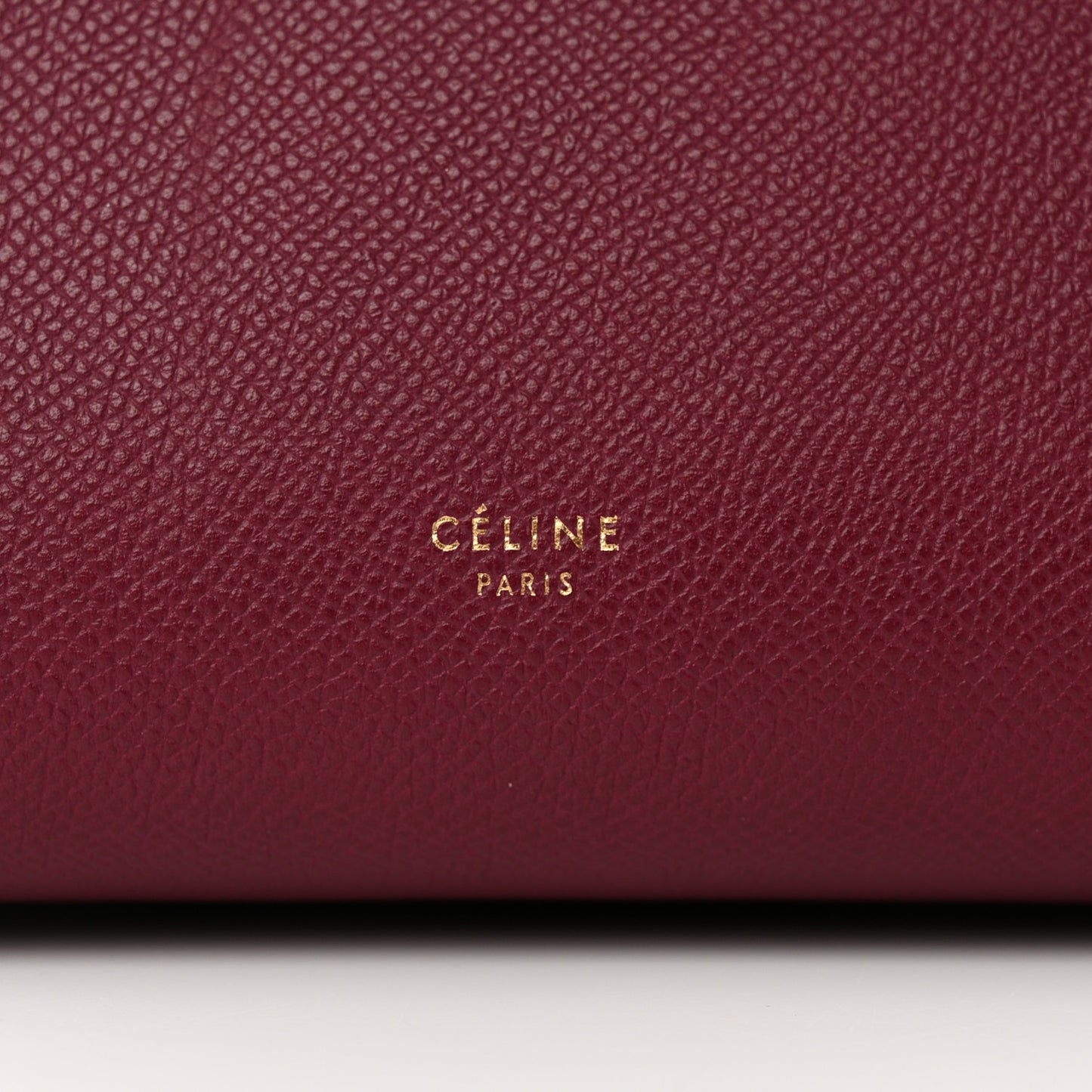 Grained Calfskin Mini Belt Bag Plum