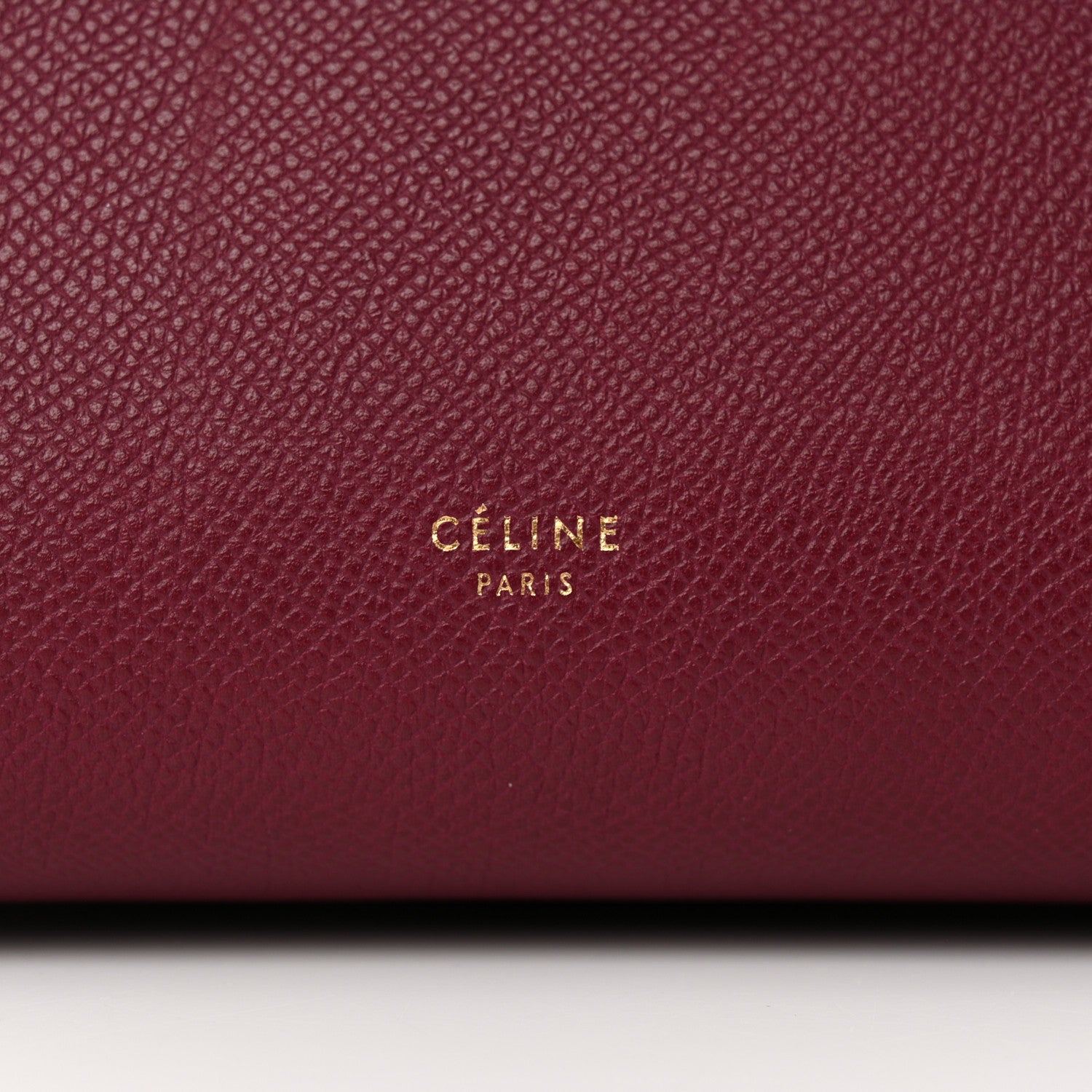 Celine Grained Calfskin Mini Belt Bag Plum 7 of 14