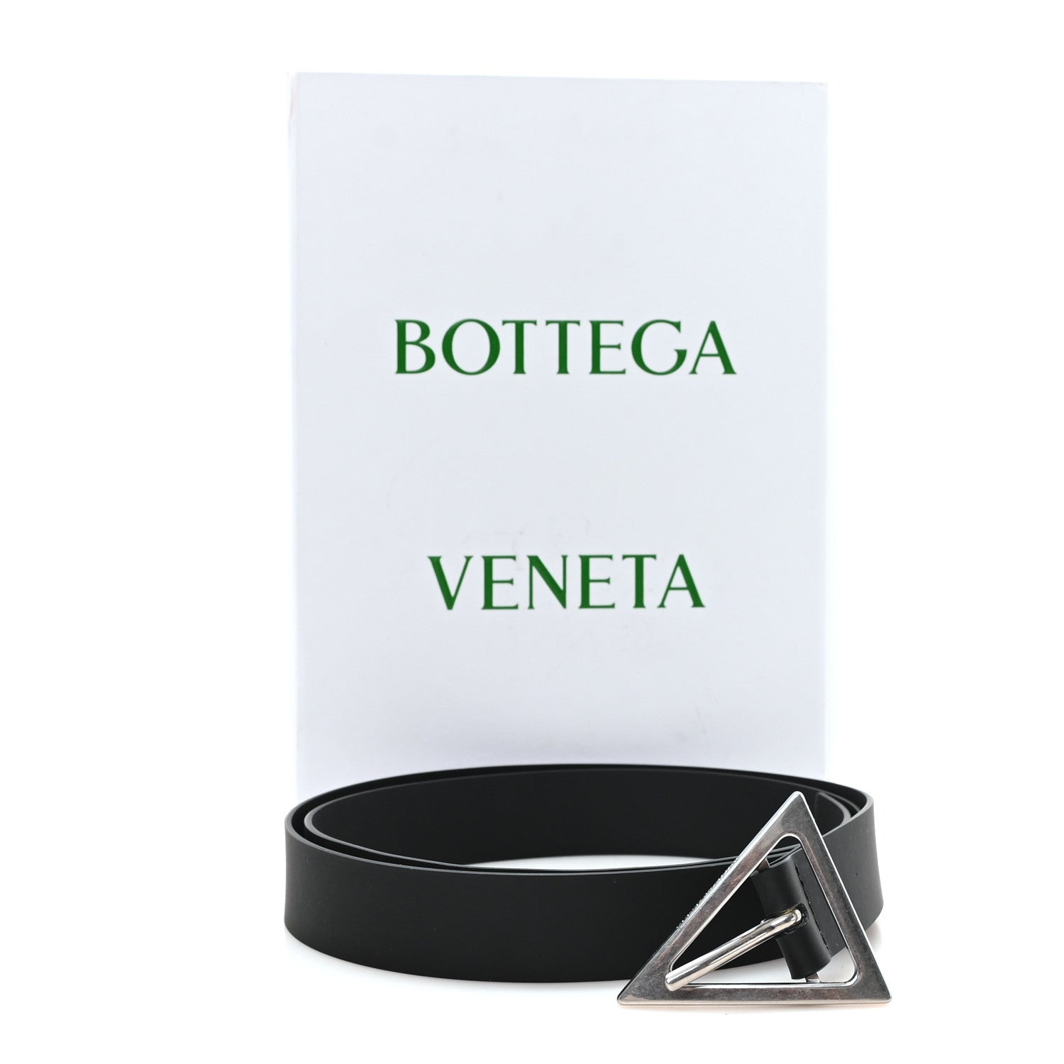 Bottega Veneta Rubber Triangle Belt  90/36 Black 6 of 6