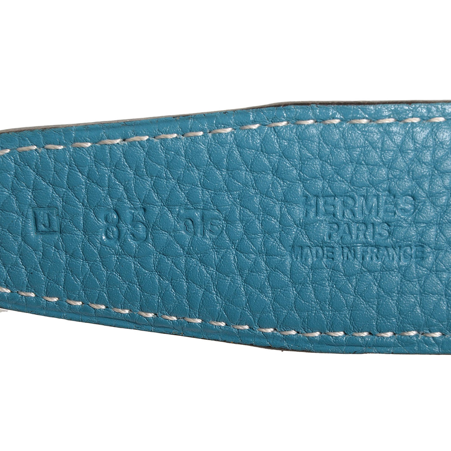 Box Togo 32mm Reversible Belt Strap 85 Black Blue Jean