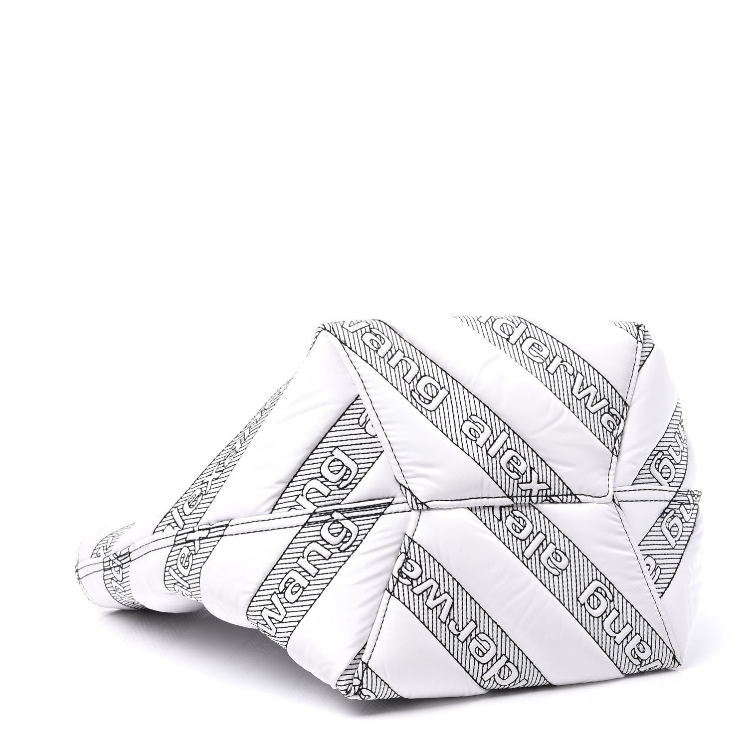 Alexander Wang Nylon Quilted Roxy Tote White 4 of 10