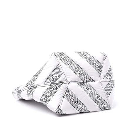 Alexander Wang Nylon Quilted Roxy Tote White 4 of 10
