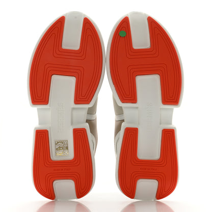 Hermes Calfskin Womens Giga Sneakers 37 Multicolor White Gomma 6 of 11
