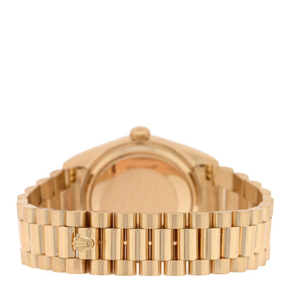 Rolex 18K Yellow Gold Diamond 36mm Oyster Perpetual Day-Date President Watch Champagne 18038 3 of 5