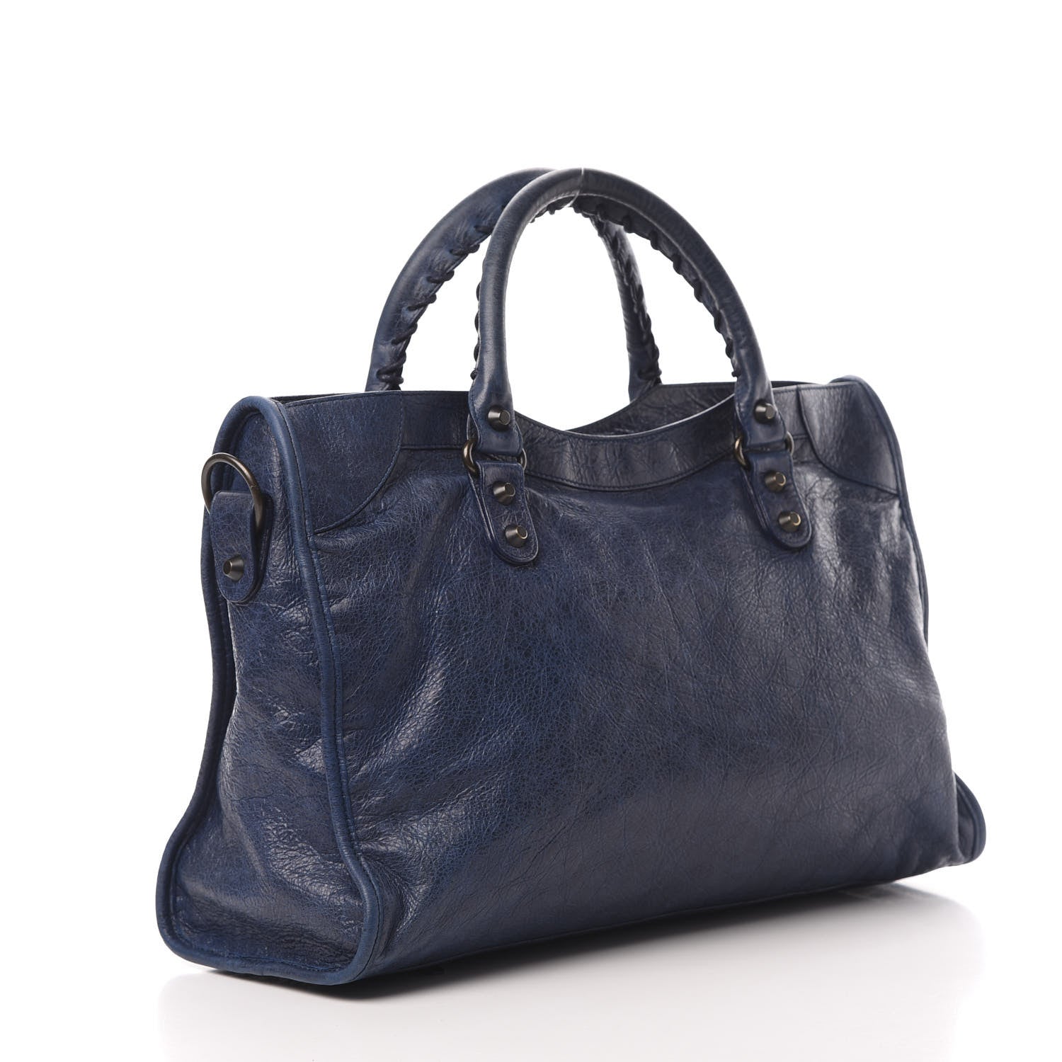 Balenciaga Agneau Classic Hardware City Bleu Roi 3 of 10