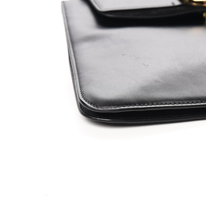 Chloe Calfskin Medium C Shoulder Bag Black 6 of 8