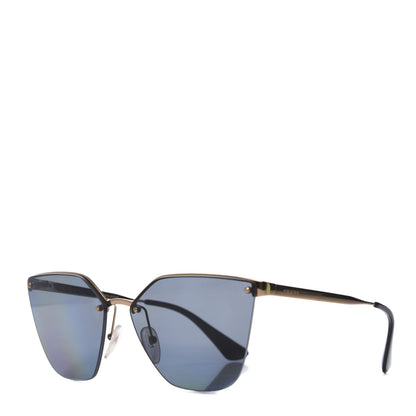 Prada Polarized Cat Eye Sunglasses SPR 68T Black 1 of 7