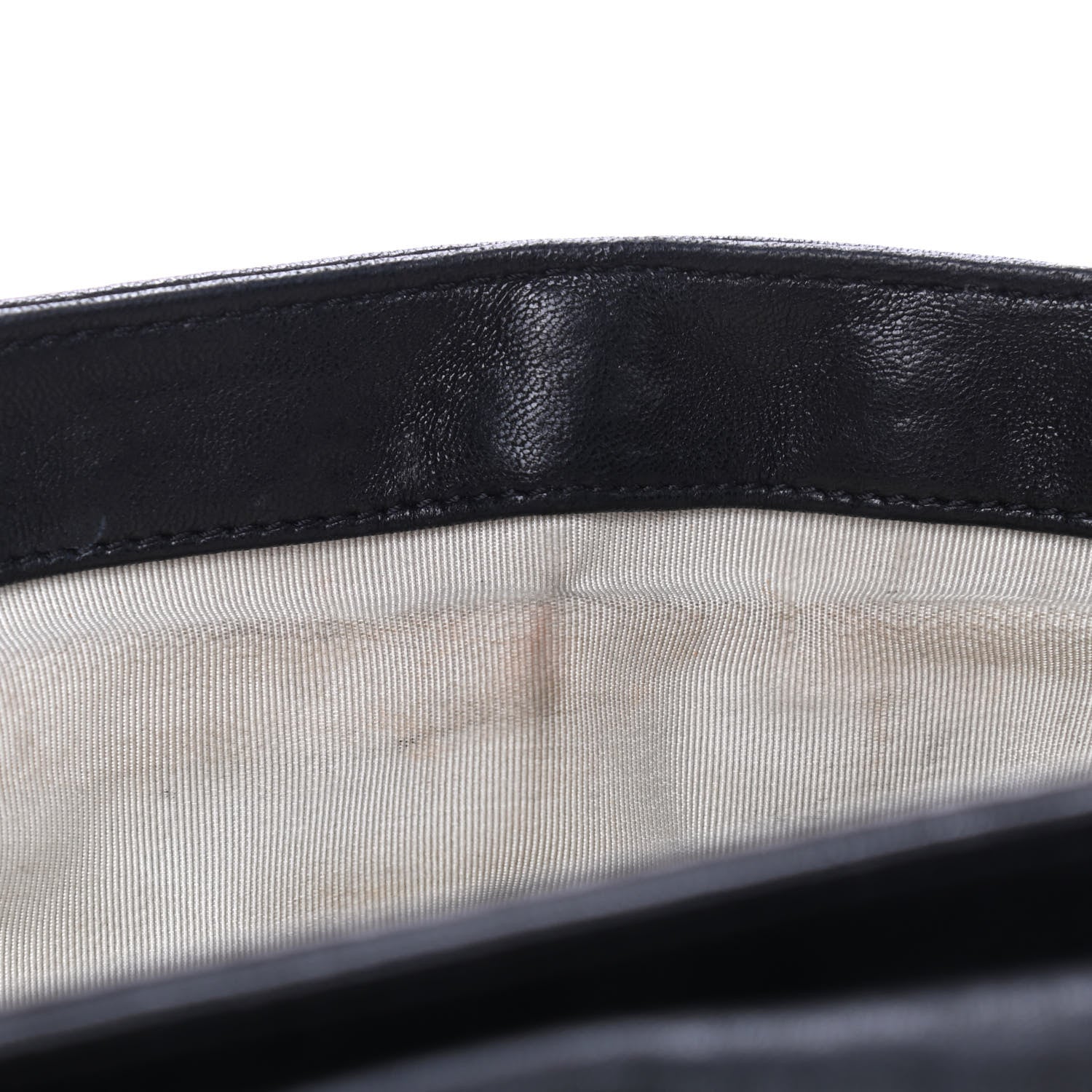 Chanel Washed Lambskin Quilted Medium Chain Around Messenger Black 14 of 20