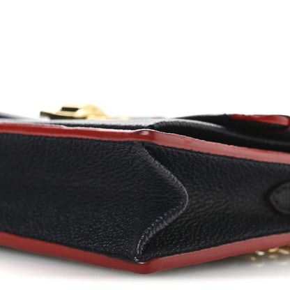 Louis Vuitton Empreinte Vavin Chain Wallet Marine Rouge 10 of 11