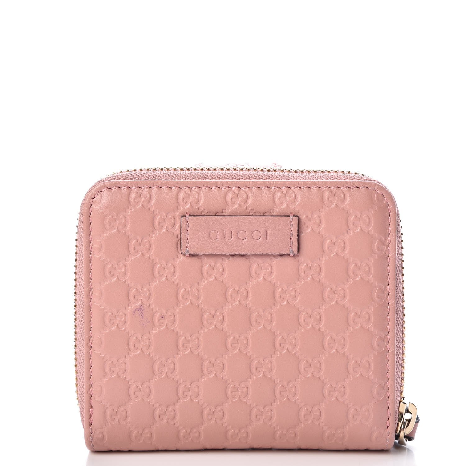 Gucci Microguccissima Compact Wallet Soft Pink 1 of 10