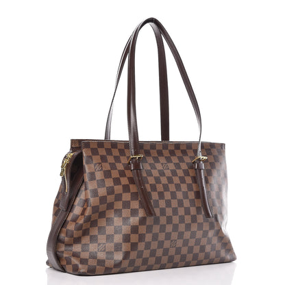 Louis Vuitton Damier Ebene Chelsea Tote 3 of 10
