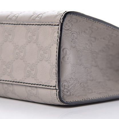 Gucci Soft Guccissima Medium Emily Chain Shoulder Bag Storm Grey 9 of 9