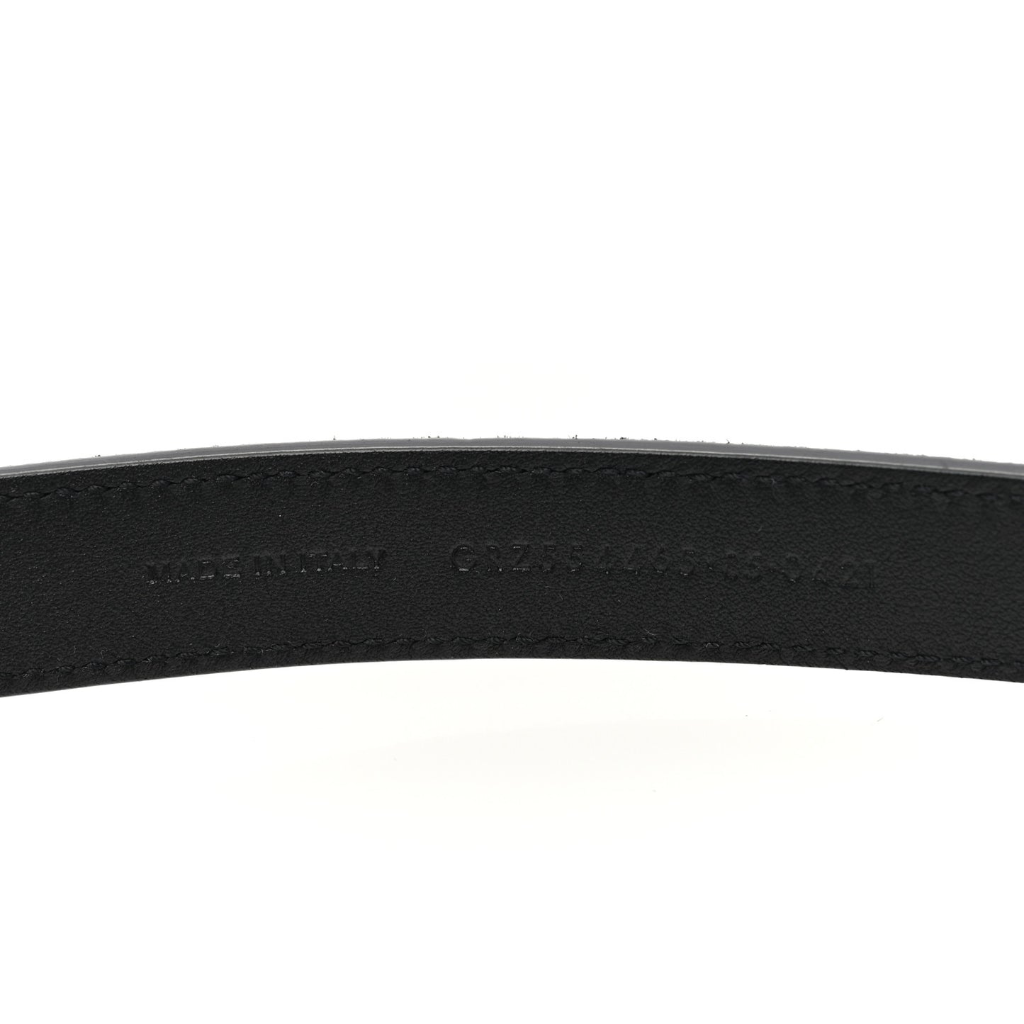 Suede Calfskin Monogram Square Buckle Belt 85 34 Black