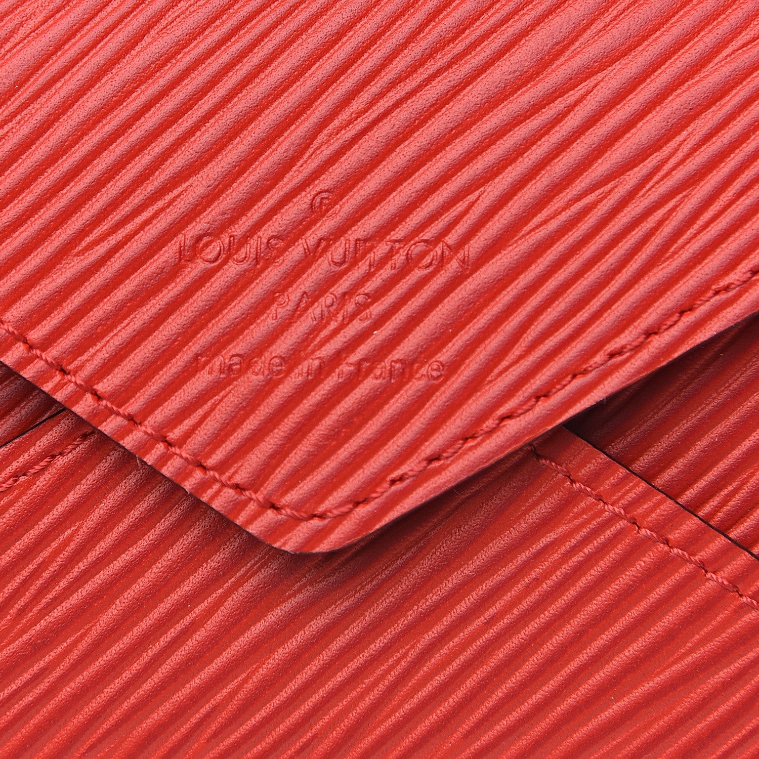 Louis Vuitton Epi Small Kirigami Pochette Insert Coquelicot 5 of 5