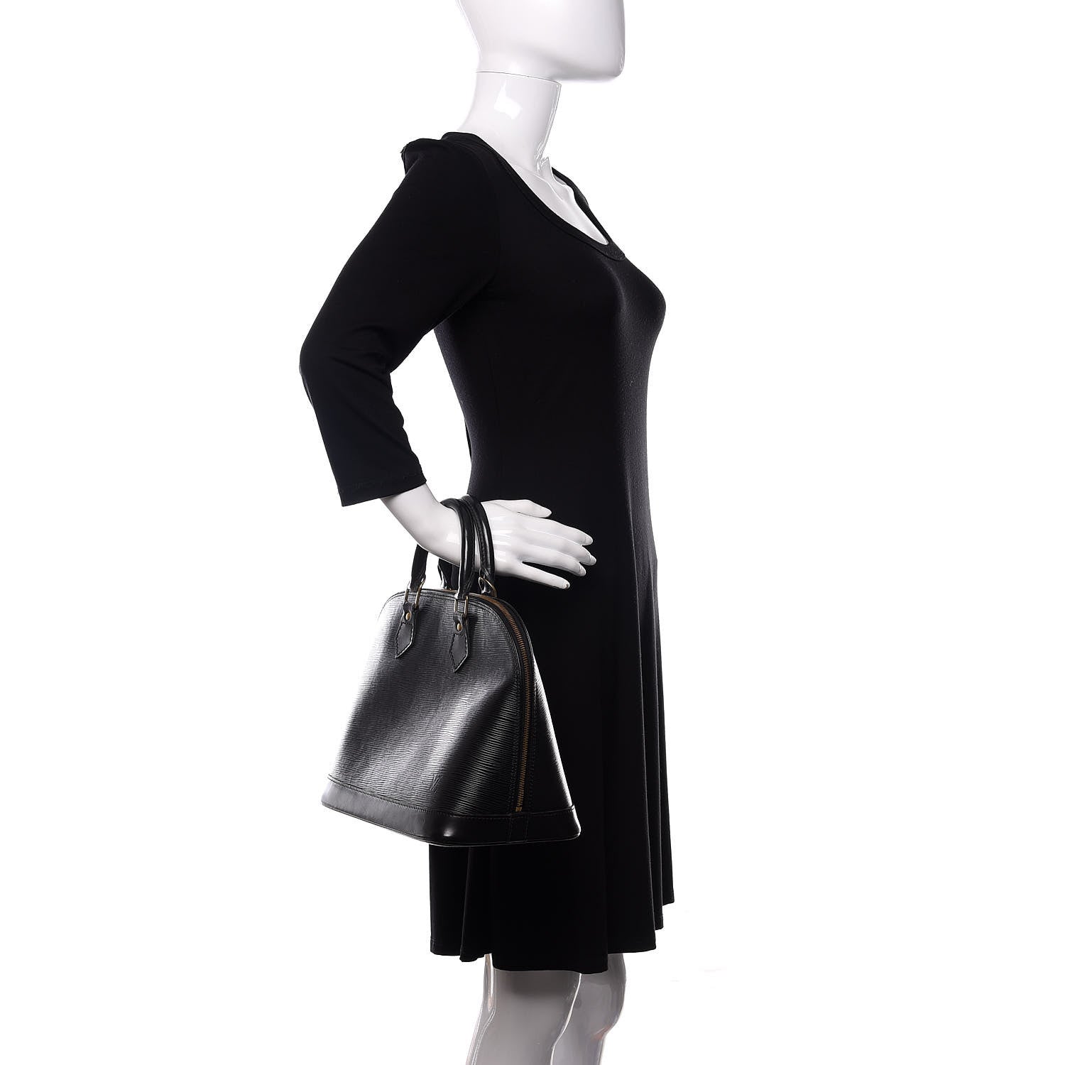 Louis Vuitton Epi Alma PM Black 1 of 13