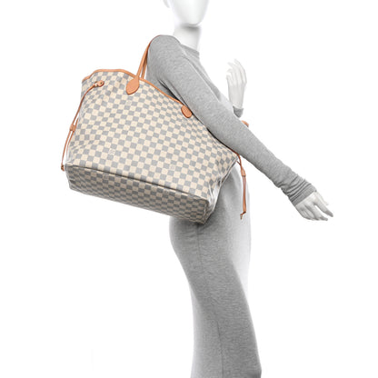 Louis Vuitton Damier Azur Neverfull GM 2 of 9