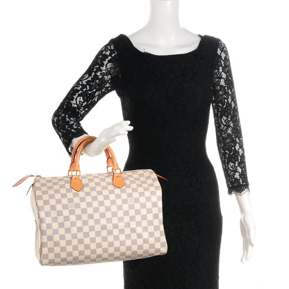 Louis Vuitton Damier Azur Speedy 35 2 of 7