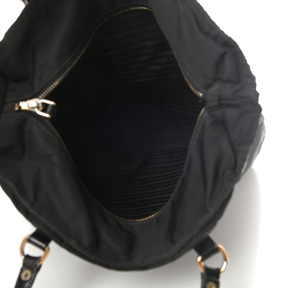 Prada Nylon Vela Grommet Tote Black 5 of 16