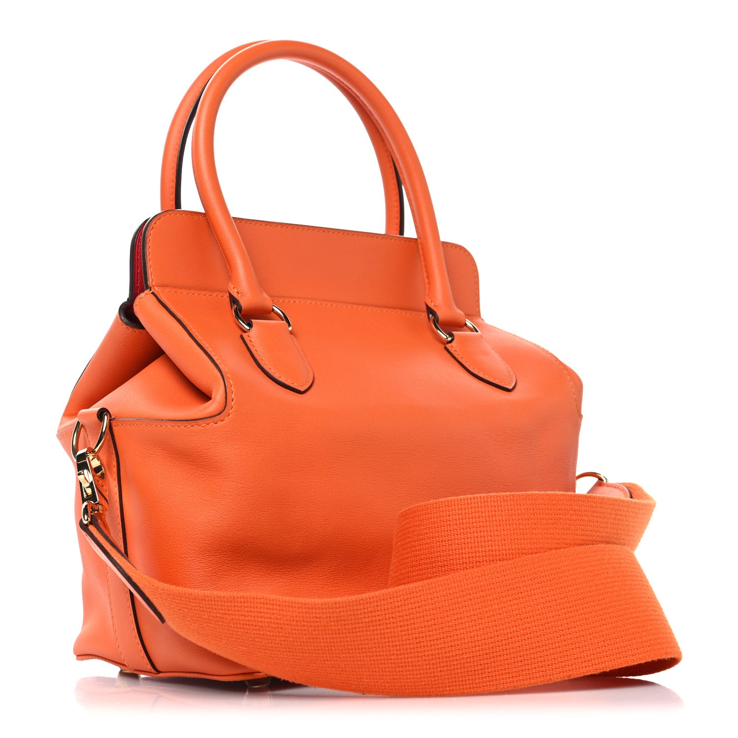 Hermes Swift Toolbox 20 Orange Capucine 1776696 – FASHIONPHILE