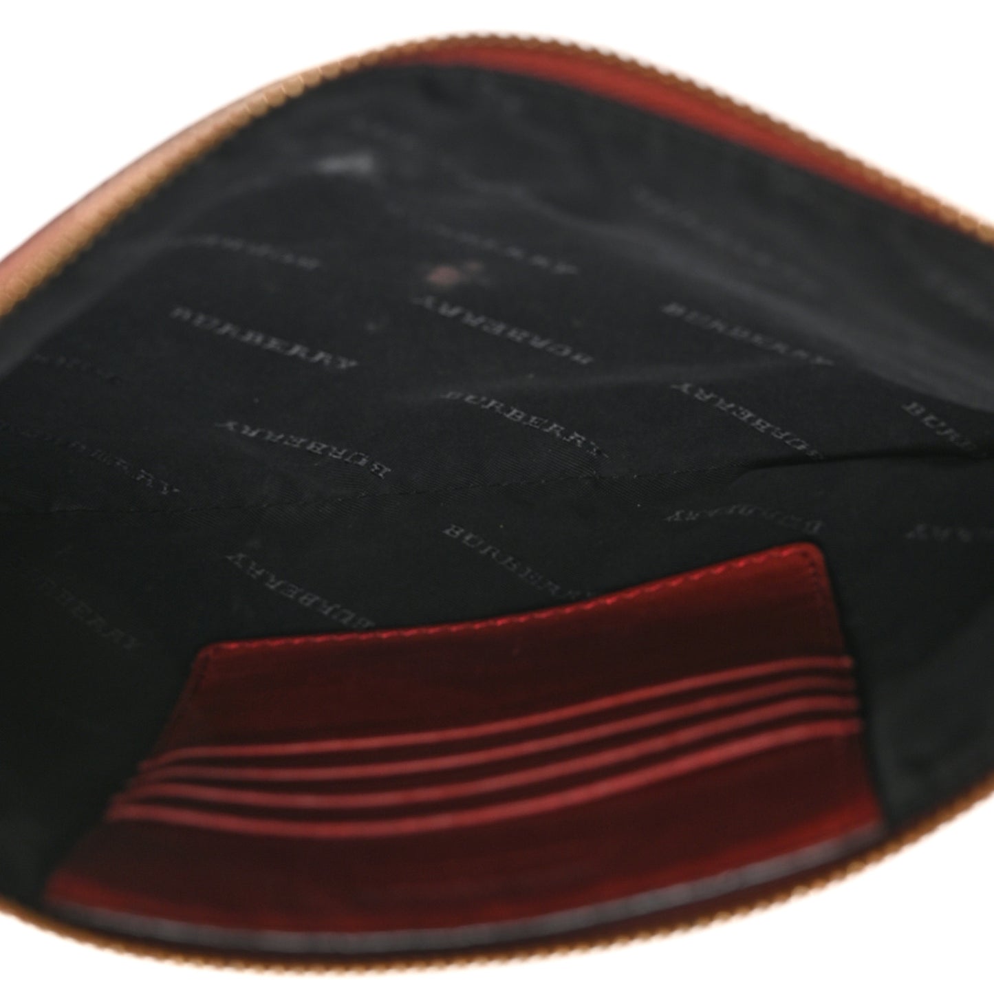 House Check Derby Peyton Crossbody Clutch Bag Red