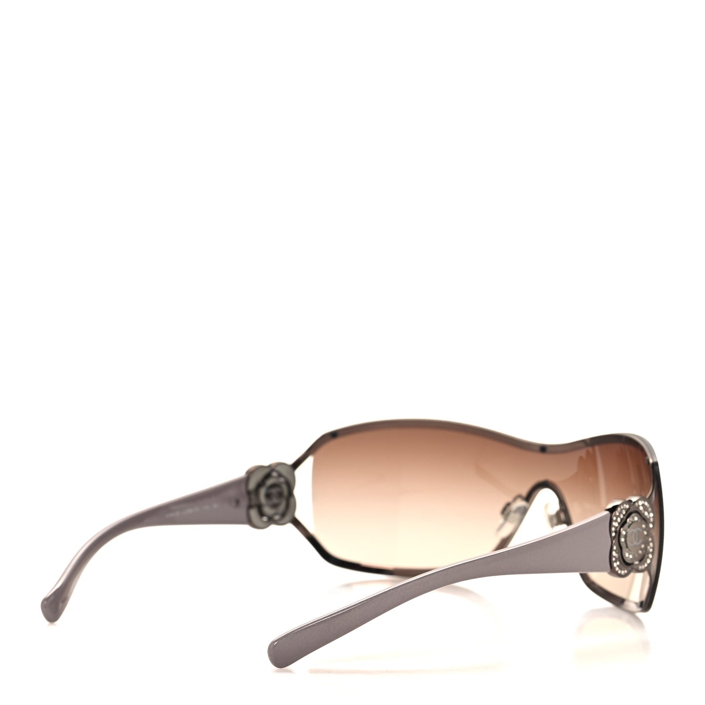 Swarovski Crystal Camellia CC Sunglasses 4164-B Bronze