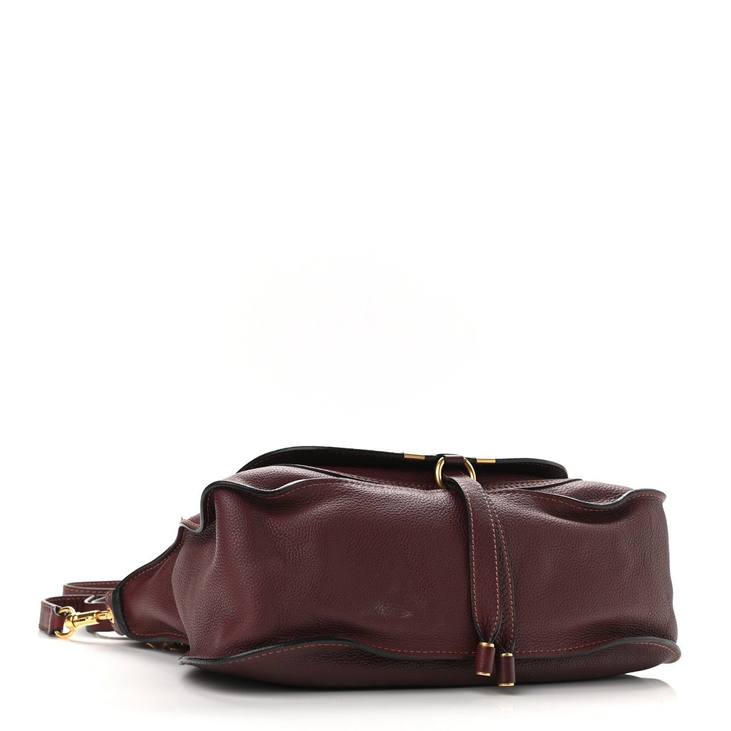 Chloe Calfskin Medium Marcie Satchel Dark Velvet 4 of 12