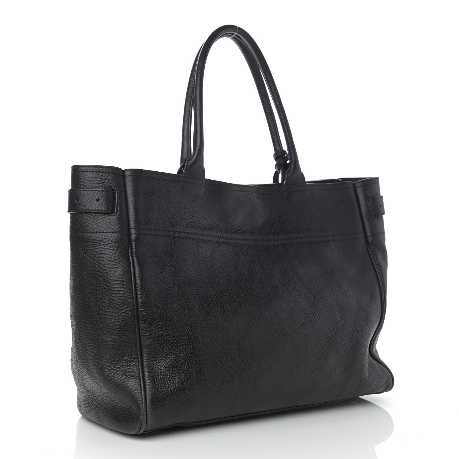 Mulberry Natural Leather Bayswater Tote Black 3 of 17