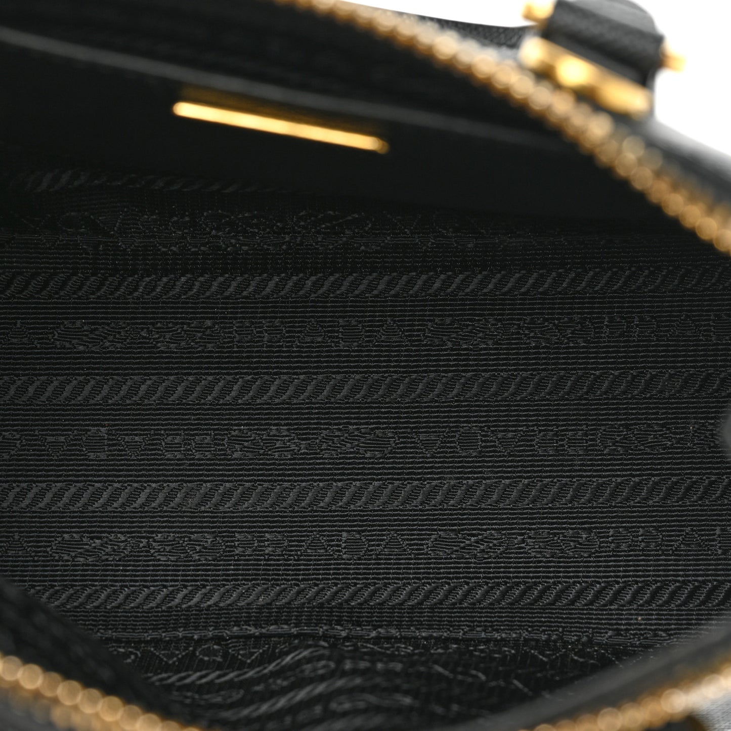 Saffiano Lux Mini Promenade Tote Black