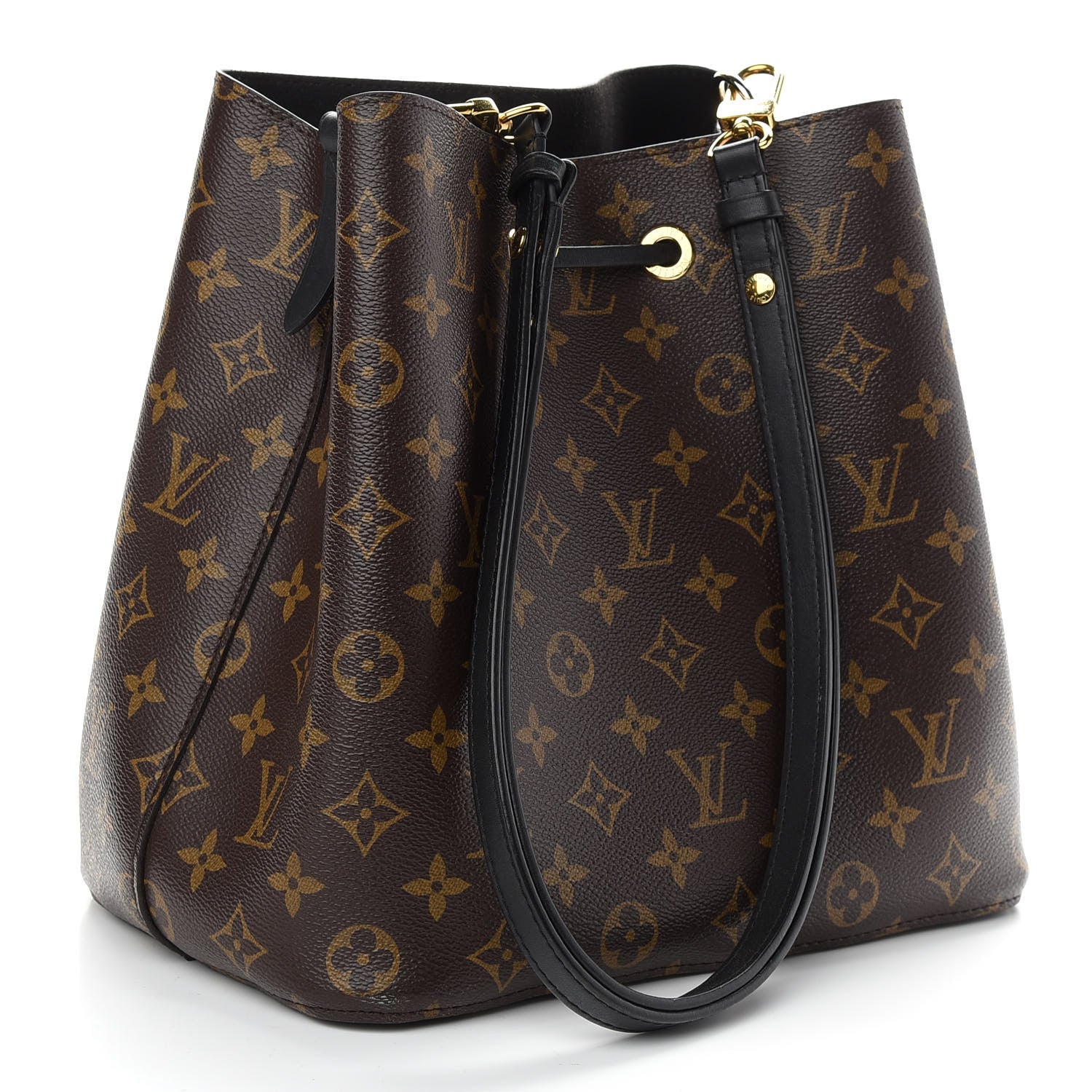 Louis Vuitton Monogram Neonoe MM Black 3 of 8