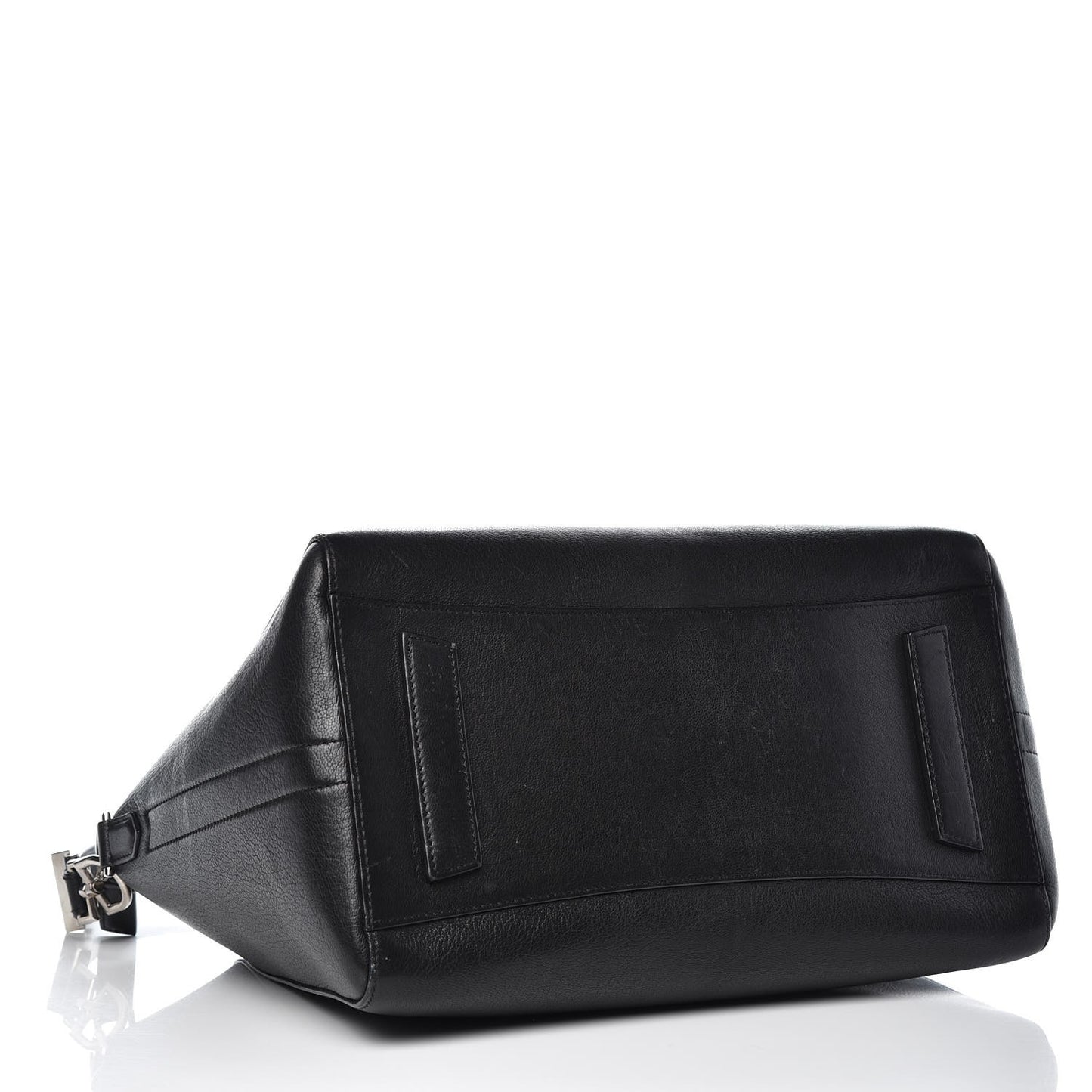 Sugar Goatskin Medium Antigona Black