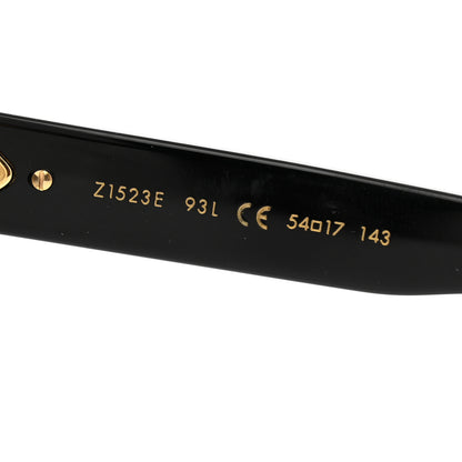 Louis Vuitton Acetate My Monogram Square Sunglasses Z1523E Black 6 of 8