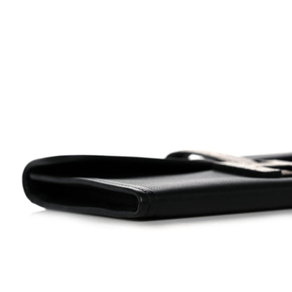 Hermes Swift Lizard Jige Touch Duo Clutch Black Ombre 10 of 13