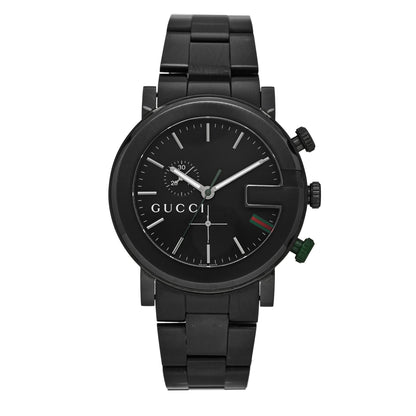 Gucci PVD Stainless Steel 44mm 101M G-Chrono Quartz Watch Black 1 of 4