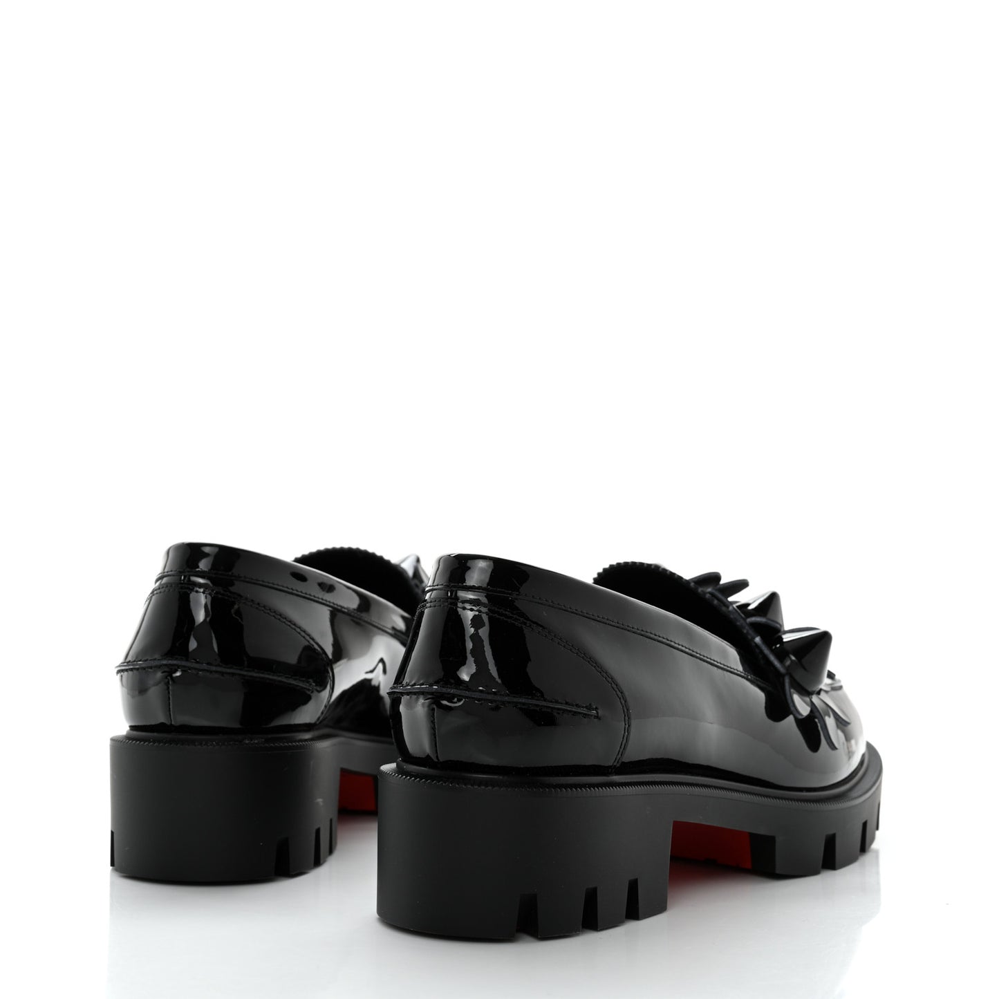 Patent Daisy Loafers 37.5 Black