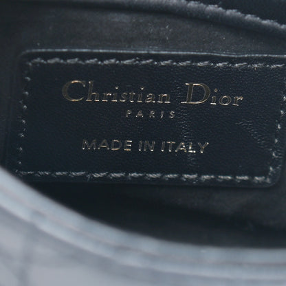 Christian Dior Lambskin Cannage Micro Lady Dior Black 5 of 8