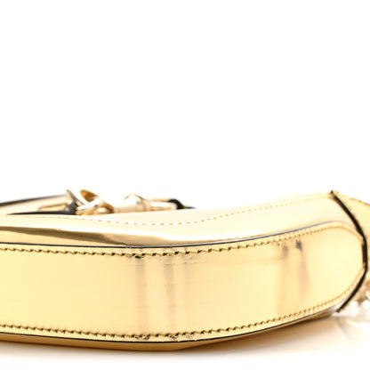Gucci Lux Mirrored Calfskin Mini Jackie Notte Bag Gold 10 of 12