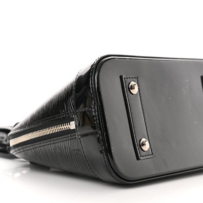 Louis Vuitton Epi Electric Alma BB Black 8 of 12