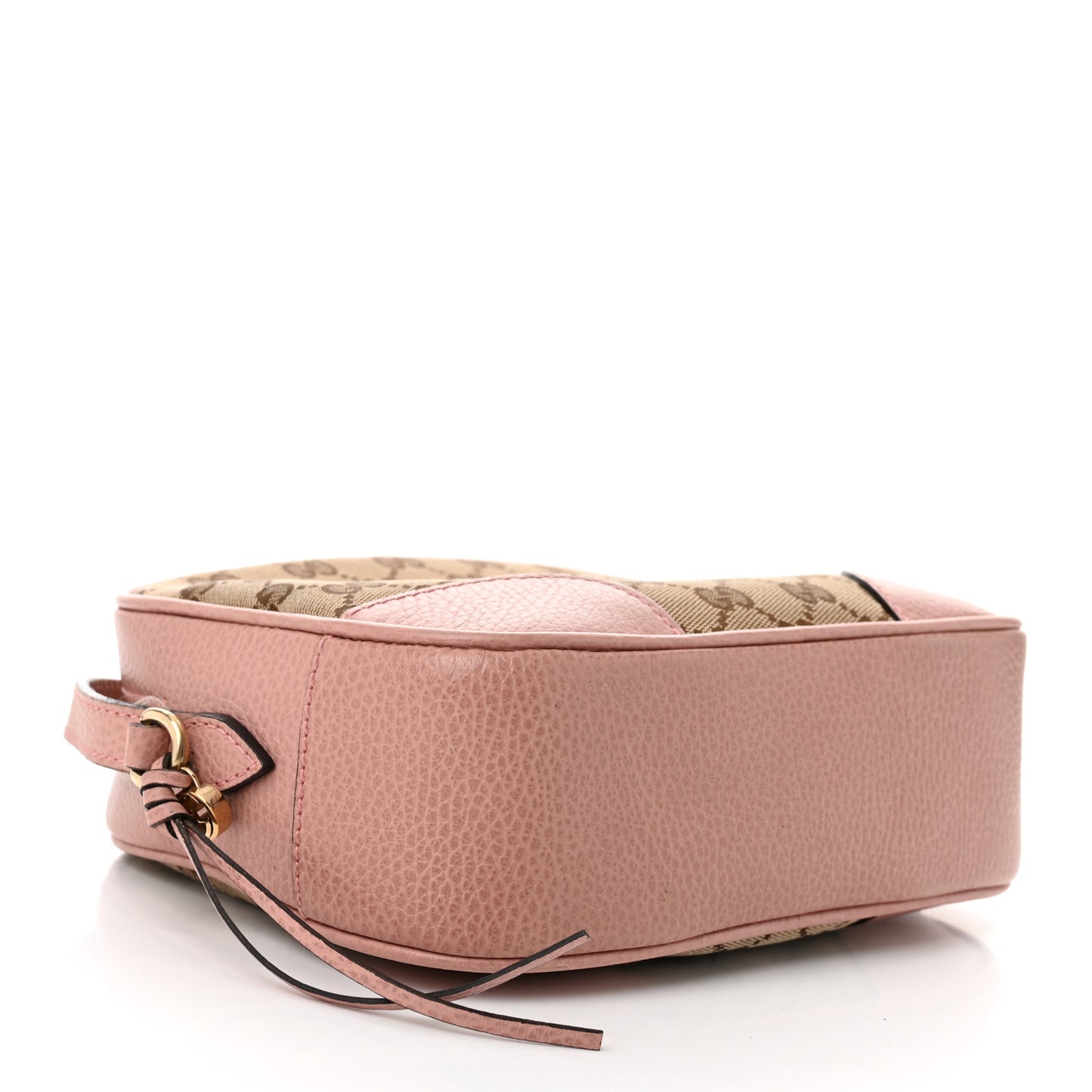 Monogram Mini Bree Messenger Bag Beige Soft Pink