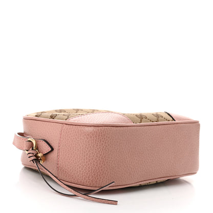 Gucci Monogram Mini Bree Messenger Bag Beige Soft Pink 4 of 10
