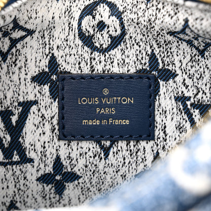 Louis Vuitton Monogram Jacquard Denim Loop Bleu 6 of 10
