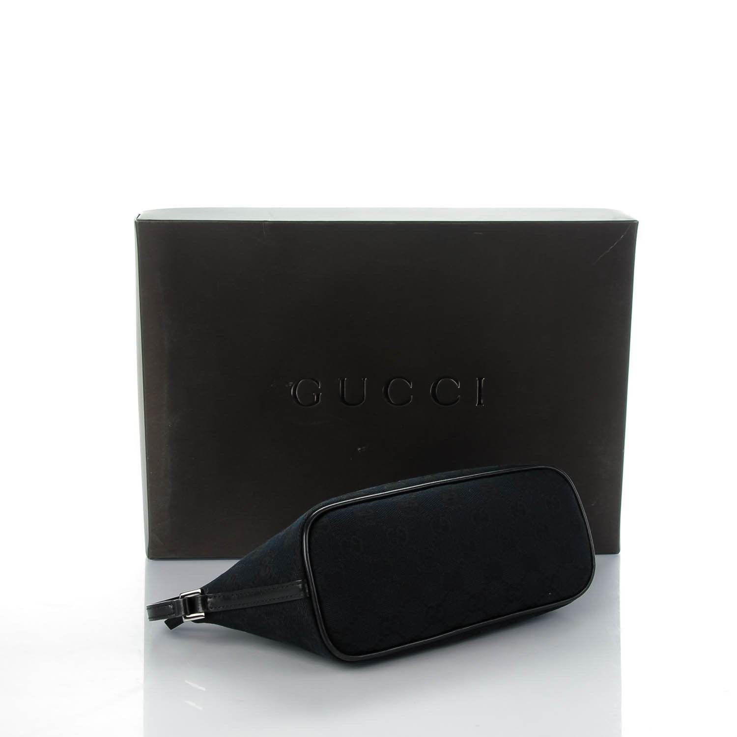 Gucci Monogram Boat Pochette Black 4 of 7