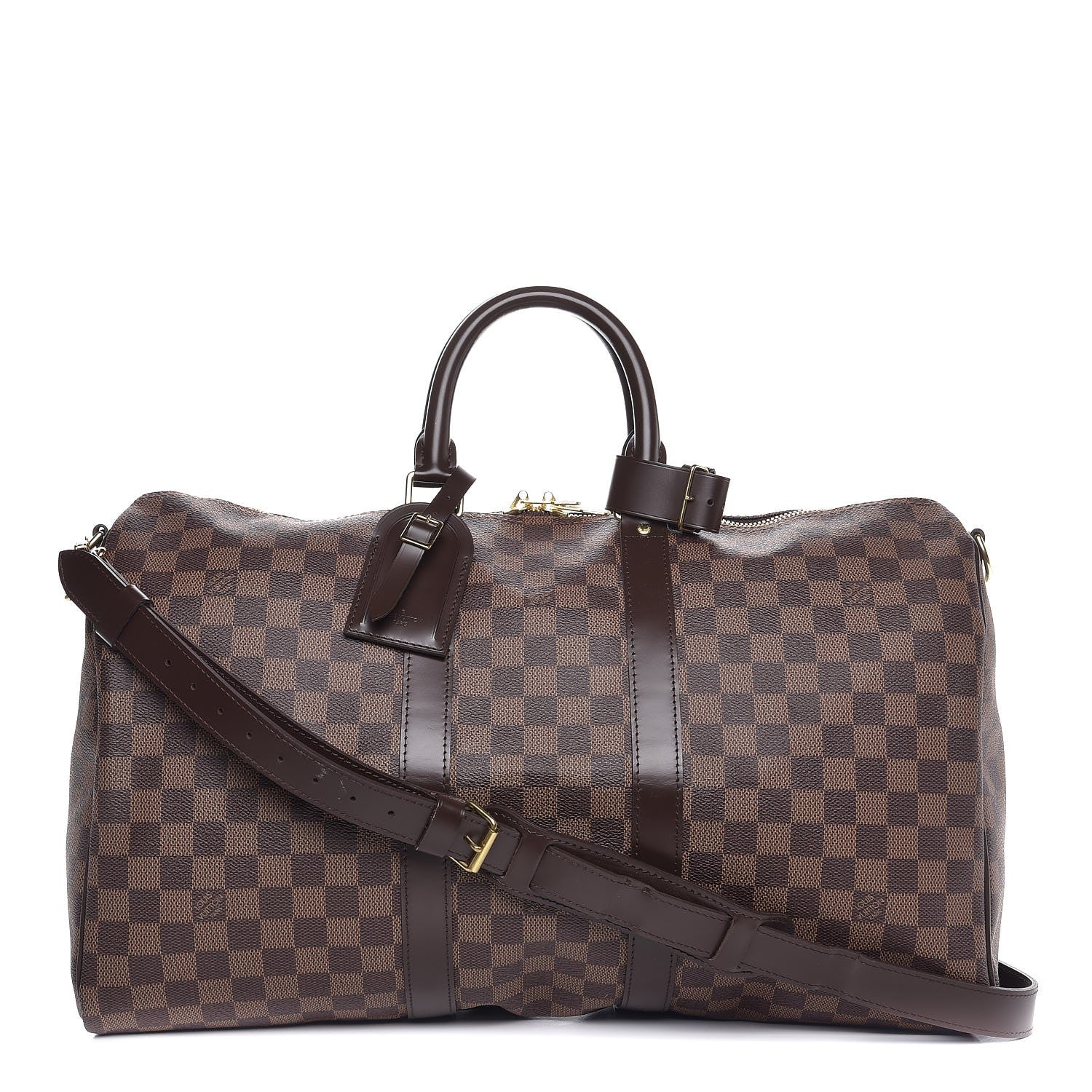 Louis Vuitton Damier Ebene Keepall Bandouliere 45 1 of 9