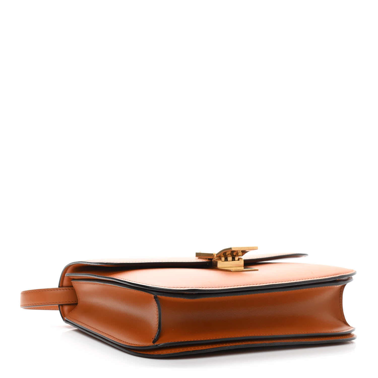 Celine Box Calfskin Medium Classic Box Flap Bag Chestnut 4 of 13