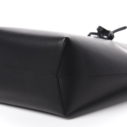Mansur Gavriel Calfskin Mini Bucket Bag Black Ballerina 7 of 10